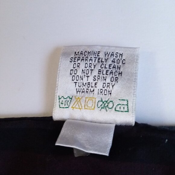 BUGATCHI MEN'S CLASSIC FIT PURPLE BLACK DARK STRIPE SHIRT SZ M - Picture 6 of 7